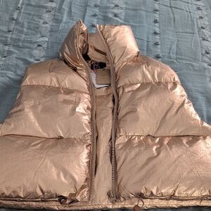 Simply Southern Gold Puffer Vest